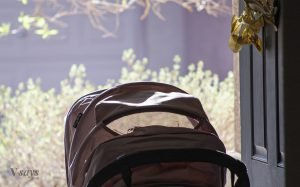 Evenflo Pivot: another mom was like, "I LOVE your stroller!" Evenflo Pivot peek-a-boo window