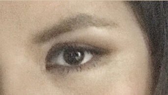 blurry brows, rough outline
