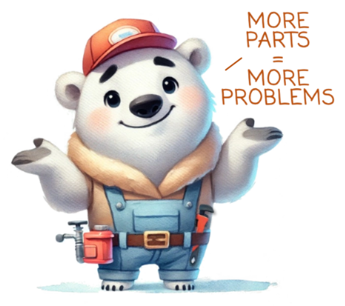 plumber polar bear