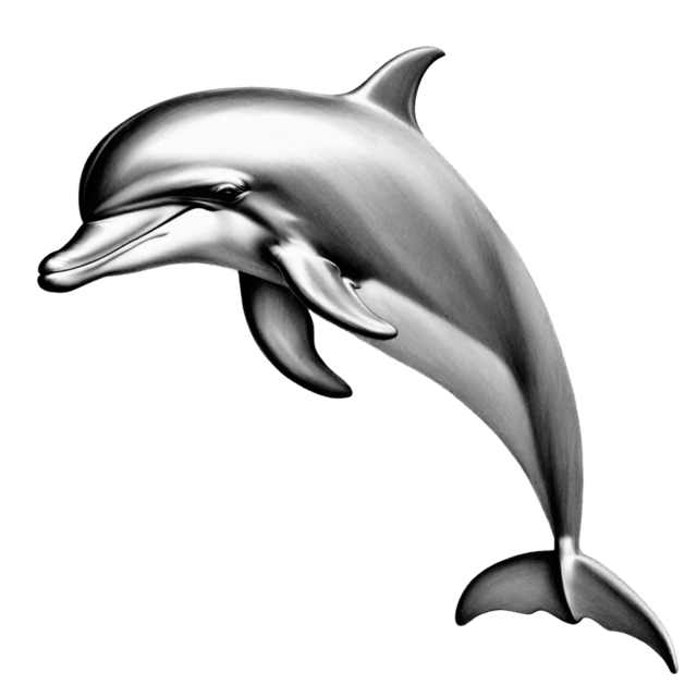 dolphin drawing

