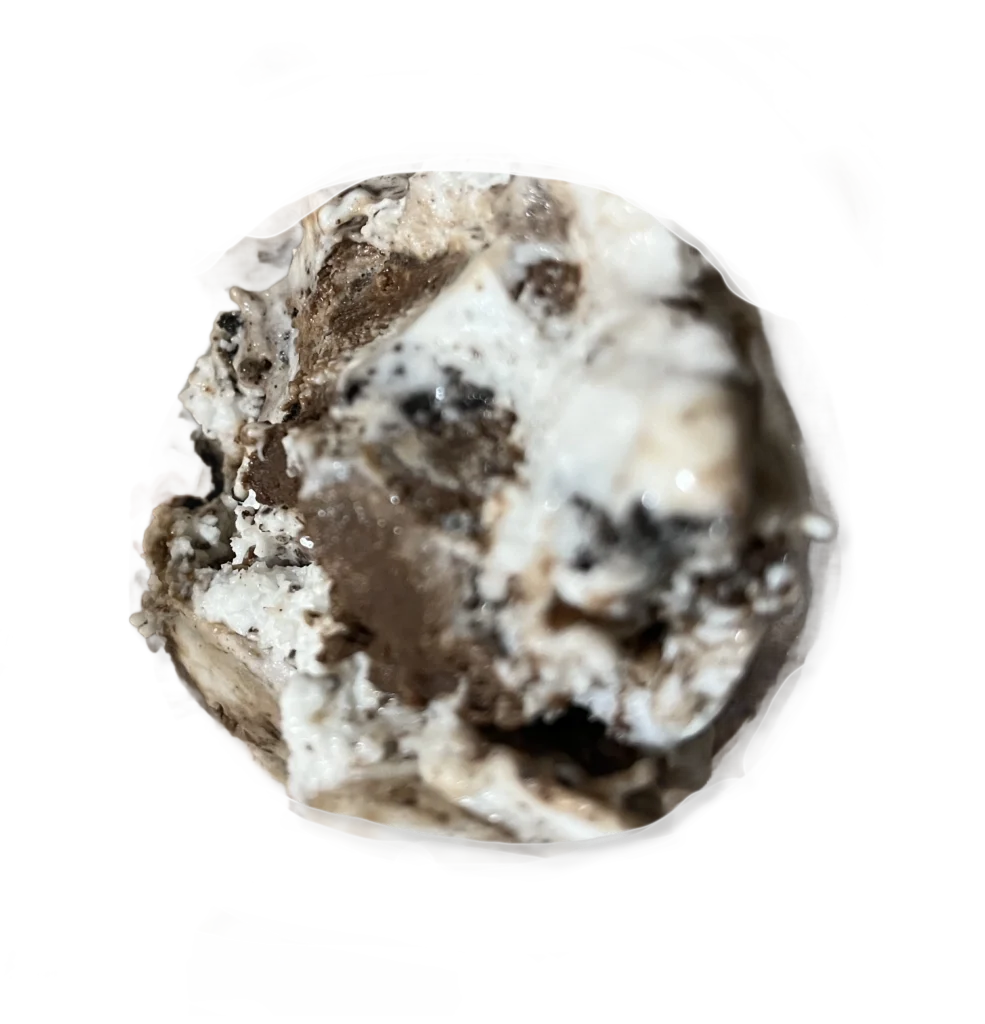 Hazelnut cookies & cream
